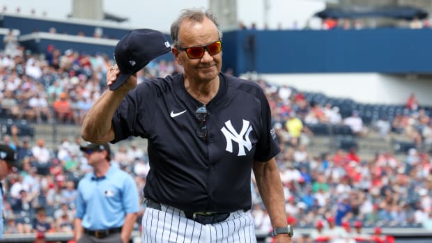 Torre during the Yankees’ 4-3 exhibition win over the Phillies on March 18, 2024.